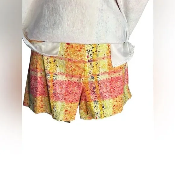 Attyre womens colorful skorts front pockets shorts inter grated stretch sz 12 - Picture 3 of 5